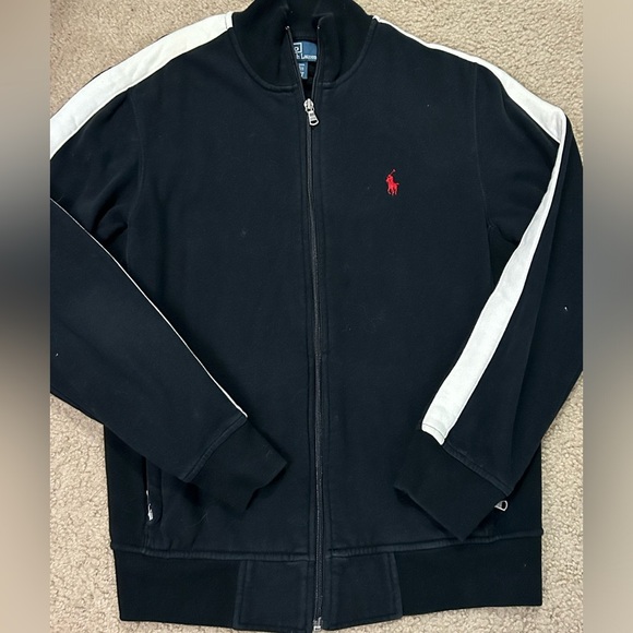 Polo Ralph Lauren Other - Vintage 80’s Polo Ralph Lauren Men’s Small Full Zip Cotton Blend Track Jacket